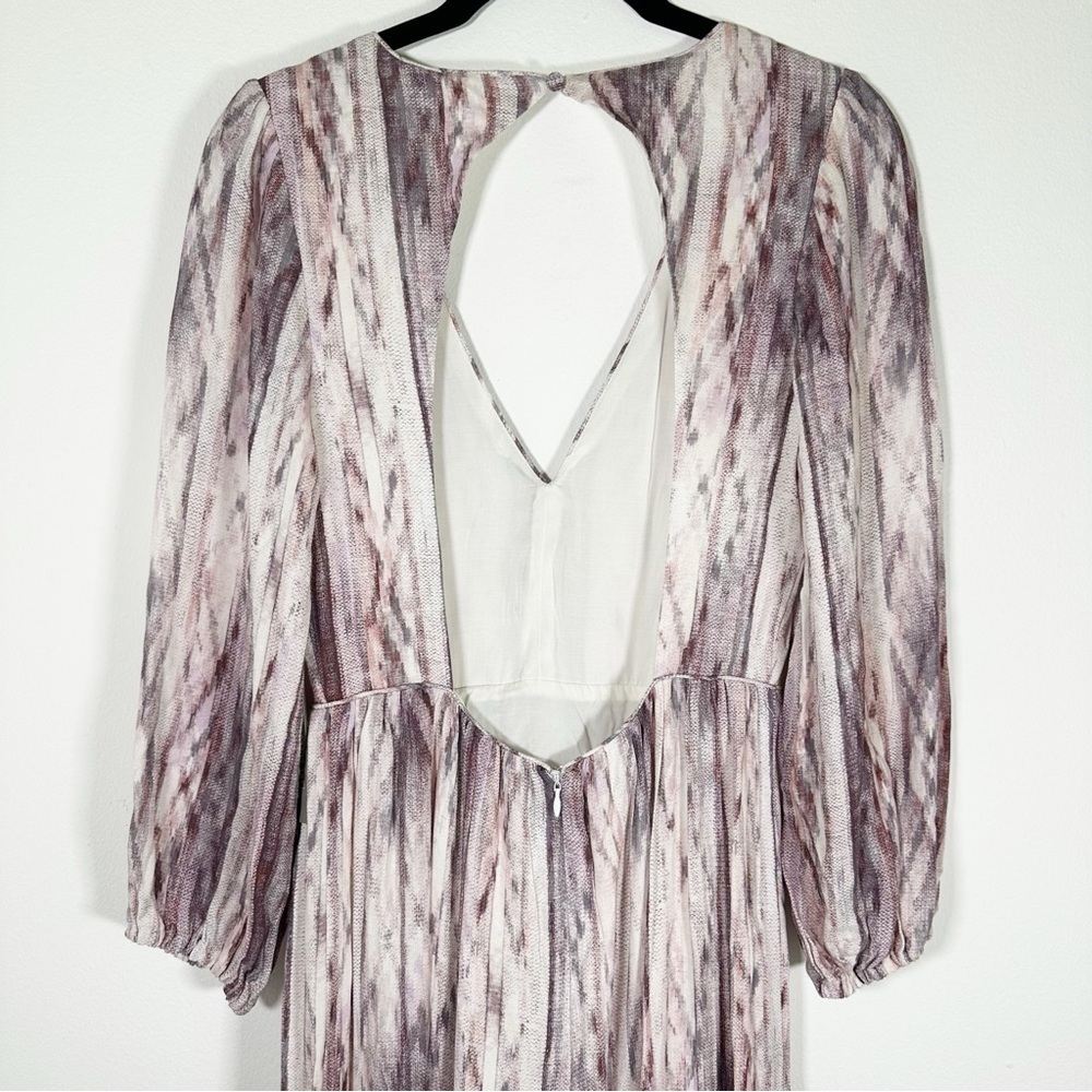 NWT $158 Tart Emeline Maxi Dress in Linear Dust Size XS summer boho Easter - Picture 8 of 17